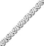 14kt. White Gold, 2 ct. tw. Diamond Fashion Bracelet