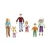 Fisher Price Loving Family Figures:Grandma, Brother, Mom, Dad, Toddler & Sister