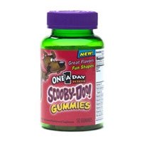 One-A-Day Kids Scooby-Doo! Gummies Multivitamin/Multimineral Supplement for Kids 50 ea