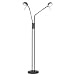 Black Modern Pharmacy Halogen Floor Lamp