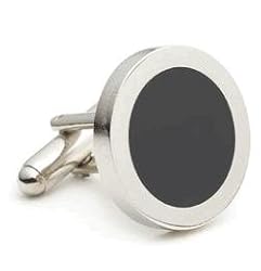 Black Dot Cufflinks