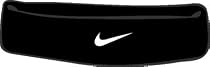 Nike Swoosh Headband - Black