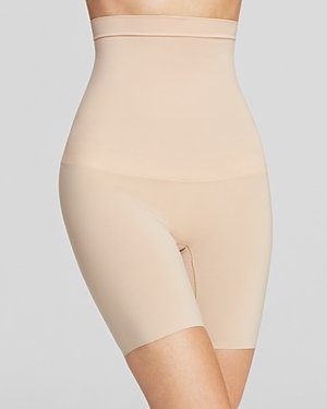 SPANX Shape My Day Firm Control High-Waist Thigh Shaper, S, Natural SPANX Shape My Day Firm Control High-Waist Thigh Shaper, S, Natural