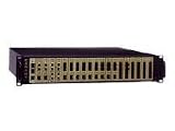 20port Modular Converter Chassis Rack Mount with 90-250 Vac Int