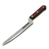7 1/2 Off-Set Bread Knife with Wood Handle (13-0061)