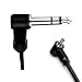 Paramount 15' Straight Sync Cord, White Lightning 1/4 Mono Plug to PC Long Tip