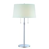 Trend Lighting Urban Basic Club Table Lamp In Polished Chrome Finish