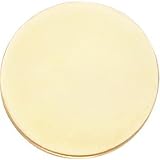 Gold Plated Round Pin