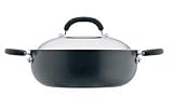 Meyer Circulon 2 Hard Anodised Chef's Casserole Pan with Total® Non-stick coating, 26 cm