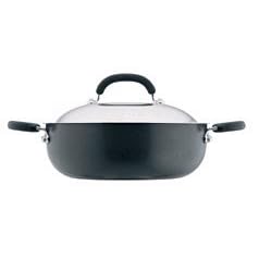 Meyer Circulon 2 Hard Anodised Chef's Casserole Pan with Total� Non-stick coating, 26 cm