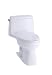 KOHLER K-3810-0 1.28 GPF Santa Rosa Comfort Height One-Piece Compact Elongated Toilet, White
