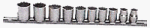 Allen 10pc 9-19mm 3/8dr 12pt Allen Socket Set