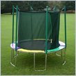 SportsTramp 12 FT Round Trampoline with Safety Cage