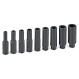 Grey Pneumatic (GRE9709DG) 1/4 Drive 9 pc. Deep Magnetic Impact Socket Set by Grey Pneumatic