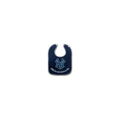 New York Yankees Button Baby Bib