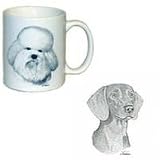 Weimaraner Coffee Mug, Porcelain by Rosalinde (11 oz.)