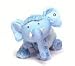 Plush Blue Elephant Zoobie 16