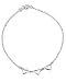 Triple Heart Anklet
