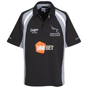 Newcastle Falcons 2010/11 Home Rugby Shirt - L 45 Newcastle Falcons 2010/11 Home Rugby Shirt - L 45