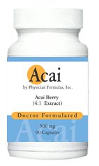 Acai Berry 500 mg, 4:1 extract , 90caps