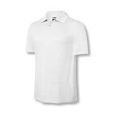 Adidas 2008 Boys ClimaCool Textured Golf Polo Shirt (White - L)