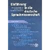 Einf�hrung in die deutsche Sprachwissenschaft