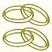 Wedding Envelope Seals x45 - Gold Wedding Rings