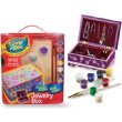 Works of Ahhh... Wooden Jewelry Box Painting Kit