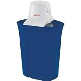New Sunbeam Frsbcb40 Bls 4 Quart Ice Cream Bucket Blue Easy Slide Click Motor Locking System