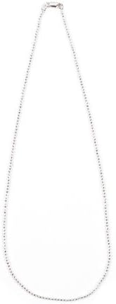 Bulk Buy: Darice DIY Crafts 1.5mm Ball Chain Necklace Sterling Silver Plated 18 inches (3-Pack) SPL1024