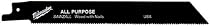Milwaukee 48-00-1430 9-Inch Tungsten Carbide Sawzall Blades, 3-Pack