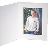 Review Collector's Gallery  / White Portrait Folder: Plain Border for Polaroid 600 prints