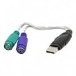 Sabrent SBT-PS2U USB to Dual 2-Port PS/2 Splitter Cable Converter