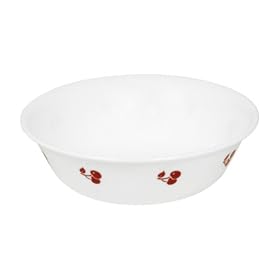 Corelle Livingware 18-Ounce Soup Cereal Bowl, Berries and Cherries by Corelle