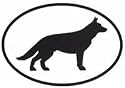German Shepherd Sticker