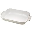 Cuisinart CCB30-32W Chef's Classic Ceramic Bakeware 12-1/2-Inch Open Rectangular Baker, White