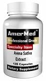 Avena Sativa - 120 Capsules 500 mg Avena Sativa 8000 mg Wild Oats Insomnia Increase Energy