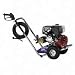 Kitchen & Housewares : Mini Folding Grocery Cart - Wire - Black (Black) (36.25"h x 19.5"w x 17"d (Cart Size))