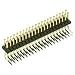 Headers & Wire Housings 25+25 DIL PIN HDR HORIZ Au/Sn (1 piece)