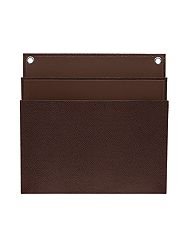 Martha Stewart Home Office with Avery Large Shagreen Double Pocket, 11 3/4" X 12", Brown