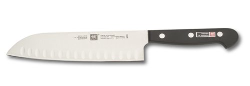 J.A. Henckels Twin Gourmet Hollow-Edge 7-Inch Santoku Knife