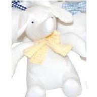 Pique Elephants Classics Gingham Yellow - Elephant