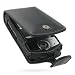 Electronics : Luxury Black Leather Premium Flip Case for HTC Cruise / XDA Orbit 2