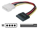 Assmann DIGITUS SATA Stromkabel Netzkabel intern 15pol/SATA Buchse auf 4 pol/ATX Buchse 0.15m 10Pack