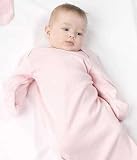 bella baby 1x1 Rib Long Sleeve Infant Sleeper