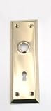 Belwith #1142 Brass Mortise Trim Plate