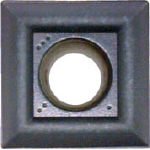富士元 マルチアングルミル専用チップ 超硬M種 TiAlNコーティング SDMT150404DA20N (3個入り)