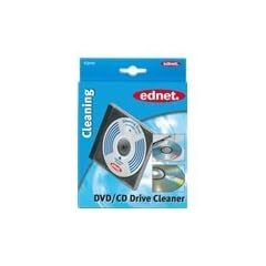 ednet CD-Drive / Lens Cleaner Reinigungs-CD mit speziellen Bürsten zur schonenden Reinigung der Linse im CD-Laufwerk