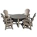 Five Piece Dining Set in Weathered