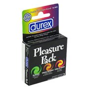 Durex Pleasure Pack Lubricants, 30042 - 6 / Pack, 3 per Case